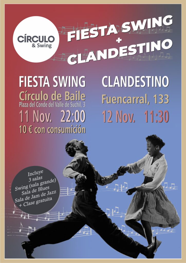 Fiesta Swing y Clandestino de Círculo & Swing