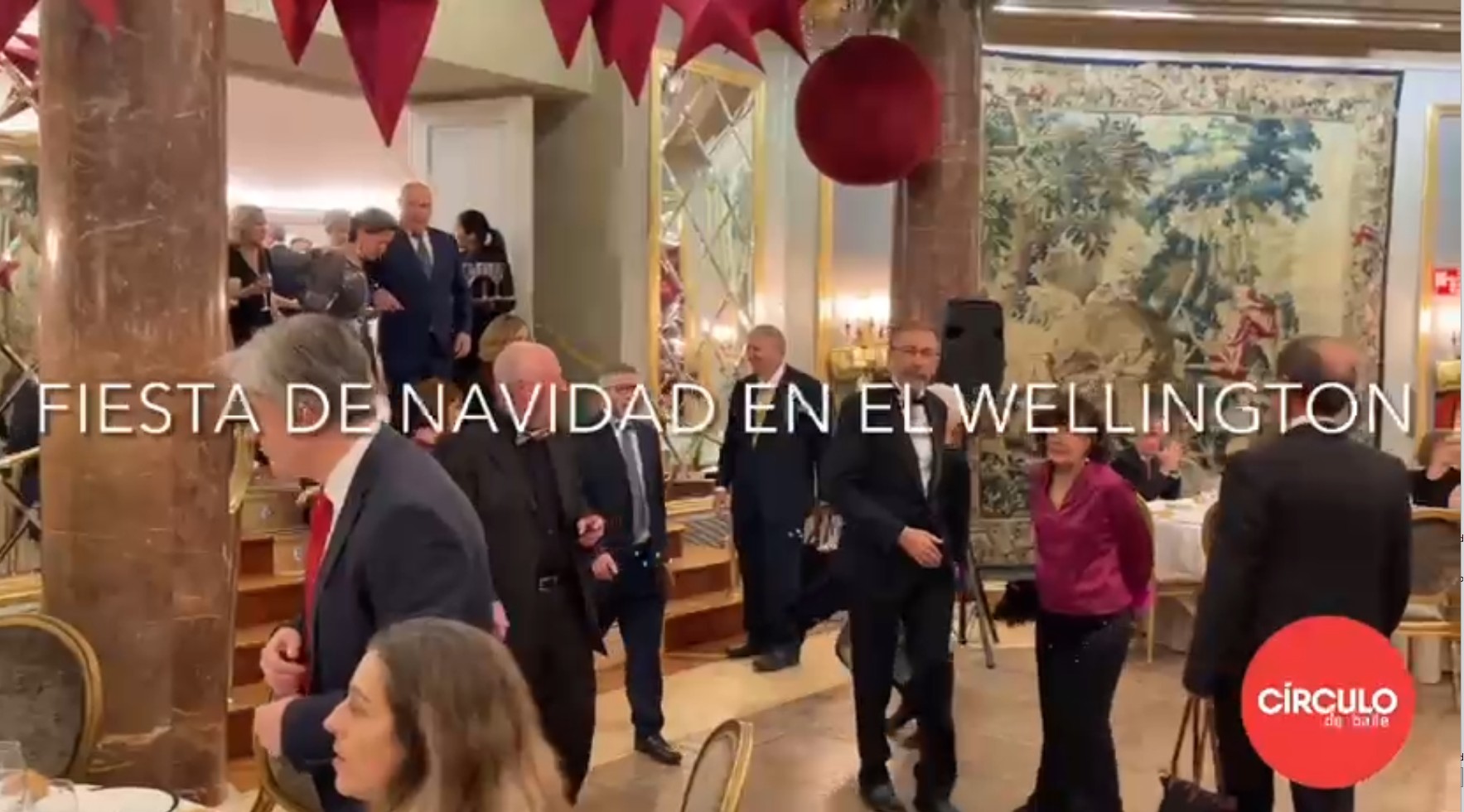 Cena de Navidad en el Wellington 2025