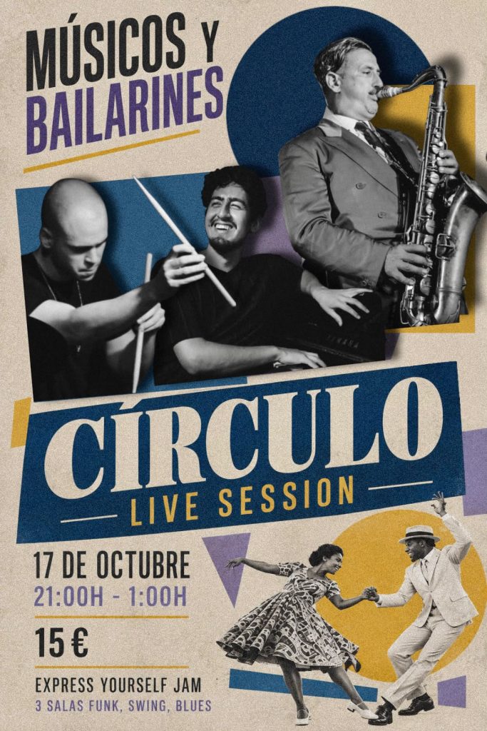 Círculo Live Session!!. 2!! La Jam de músicos y bailarines que no te puedes perder en Círculo de Baile